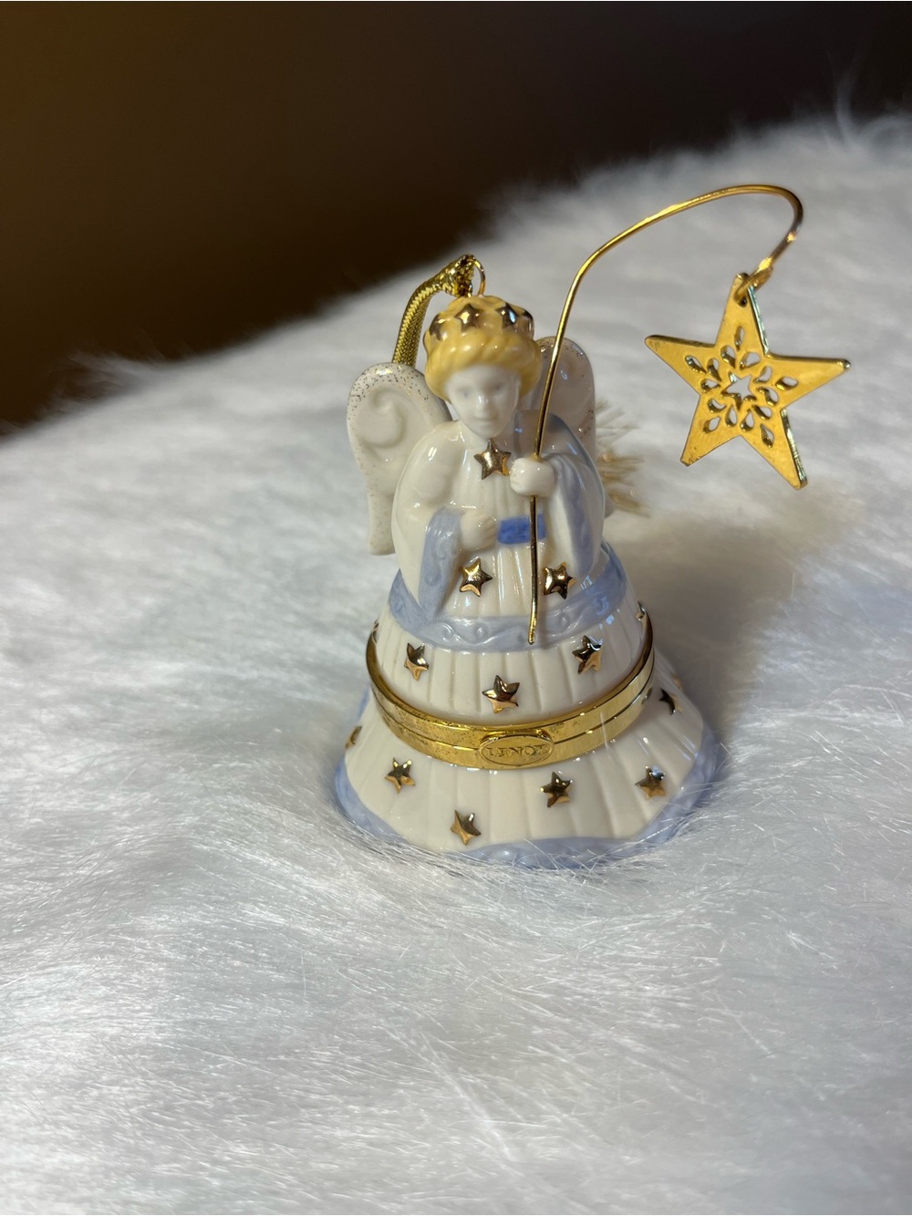Lenox Porcelain Angel Trinket Box